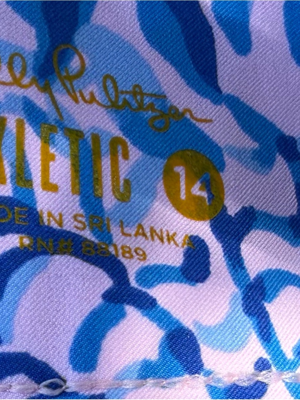 Lilly Pulitzer Blue and Pink Floral Bermuda Shorts - Picture 8 of 10